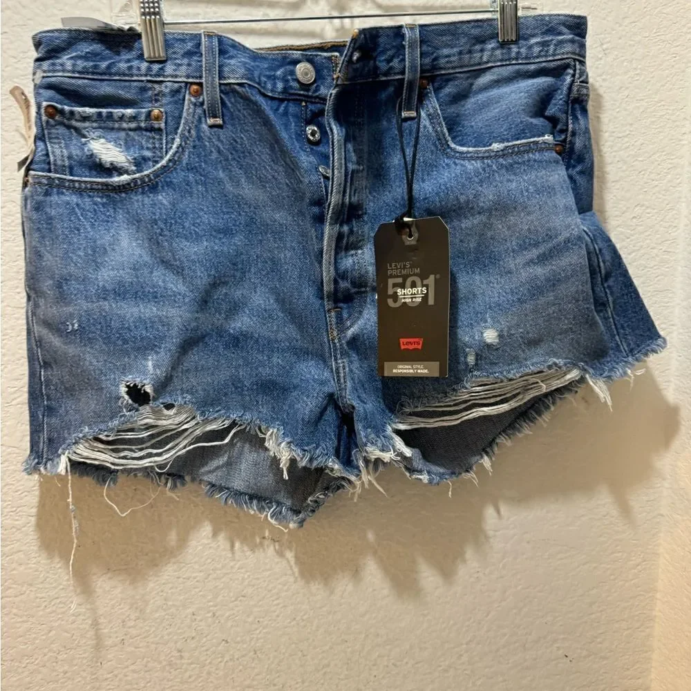 LEVIS Athens Mid Short - Medum Indigo sz 32